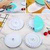 Pastry Wheel Cutter for DIY Baking Lattice Decorative Roller Dough Pastry Wheel Decorator And Cutter Plastic Pie Decoration Cutter