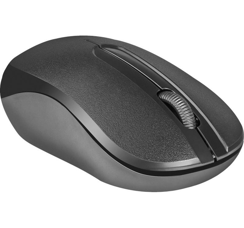 Optical mouse hit MM-49 5 RF black 1600 dpi