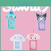 Новый плюшевый держатель для карт Sanrio Милый и мягкий Идеально подходит для ID и ключей Высота 15 см