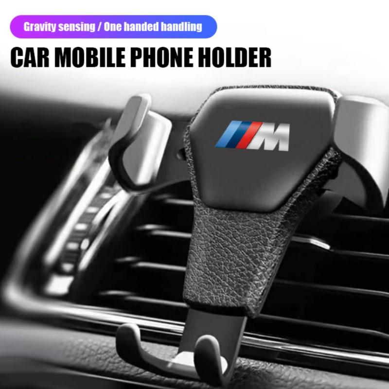 SNLL4 Car Air Outlet Phone Holder Auto Handset Support Bracket Interior Sticker For BMW G80 G06 G07 G42 G14 G15 G16 M2 M3 M4 M5 M6 M7