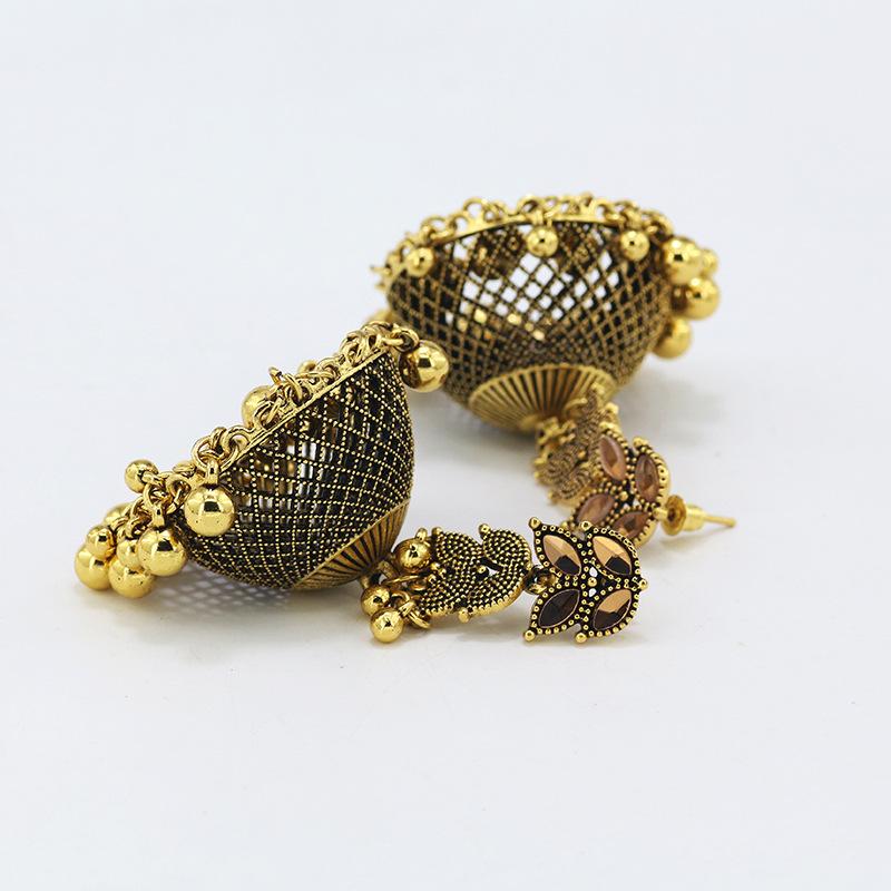 Серьги «Птичья клетка», серьги в стиле ретро, женские антикварные серьги Ид аль-Фитр Лассер Байрам