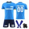 Personalised Shirts Kit Mens Girls With Name Number Custom Football Jerseys For Boys Training Suit