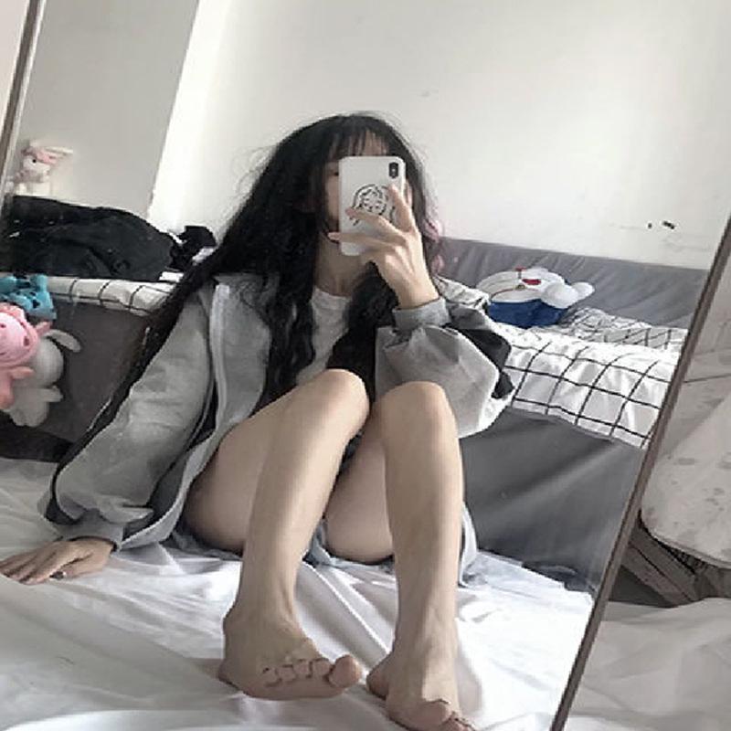 Весенняя новая тонкая толстовка в корейском стиле в стиле Харадзюку с вышитыми буквами женская куртка на молнии большого размера модная