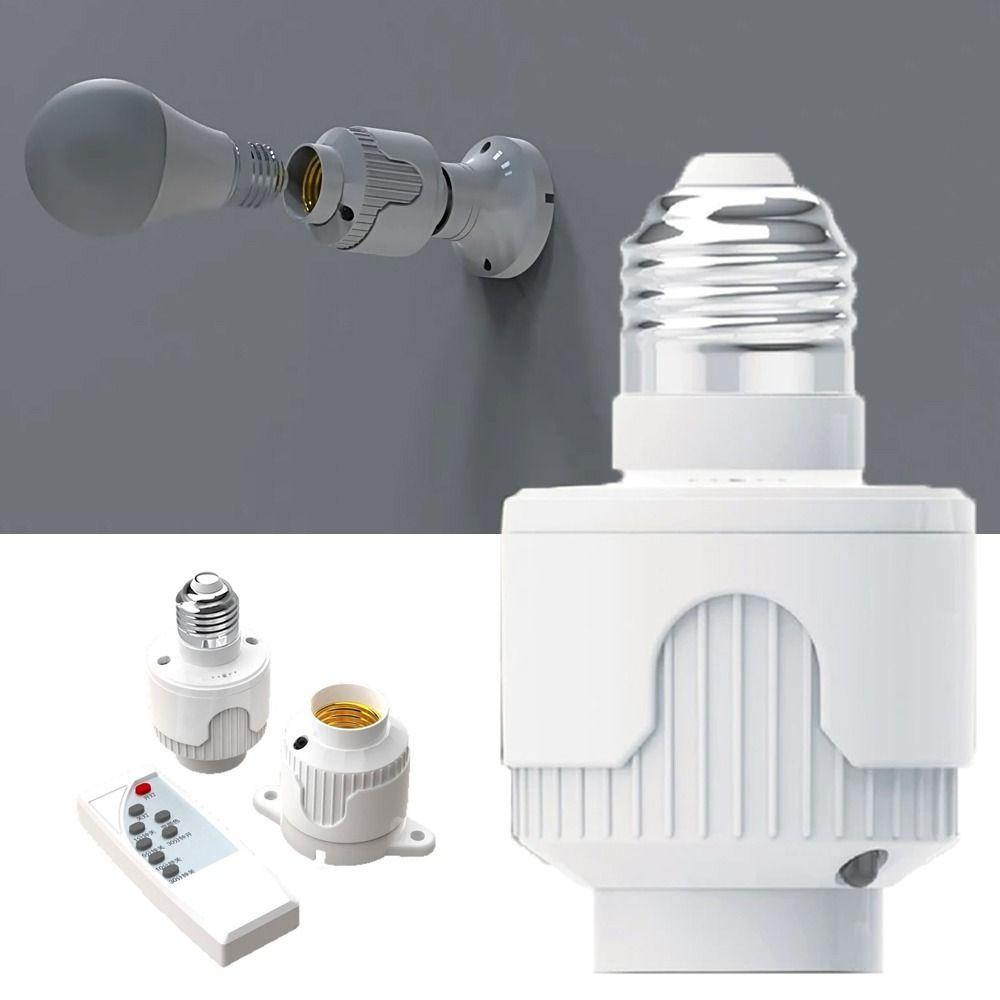 Инфракрасный пульт дистанционного управления Патрон для лампы Таймер Умный светодиодный патрон Для аксессуаров домашнего освещения