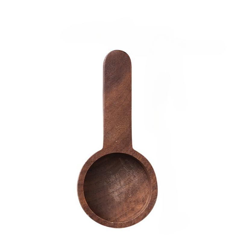 Wooden Measuring Spoon Coffee Beans Spoons Kitchen Dosing Spoon Tea Coffee Sugar Spice Measure Spoons Home Cooking Measure Tools