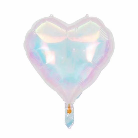 2 шт. переливающихся 4D воздушных шара, большой голографический фольгированный шар, радужный майларовый алюминиевый шар для украшения дня рождения, свадьбы, детского душа