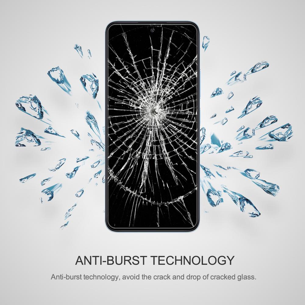 Для Poco M6 Pro Glass Nillkin CP + Pro полноэкранная защитная пленка из закаленного стекла