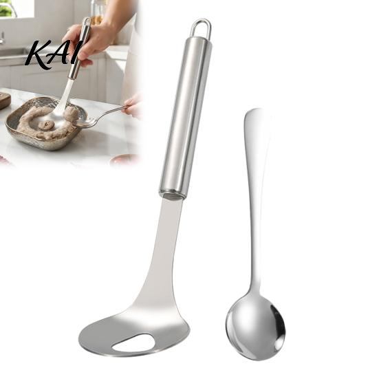 Cooking Gift for Chef 304 Stainless Steel Meatball Maker Scoop, Hand Press Scoop Fish Shrimp Spoon Pasta Balls, Non-Stick Meat Ball Forming