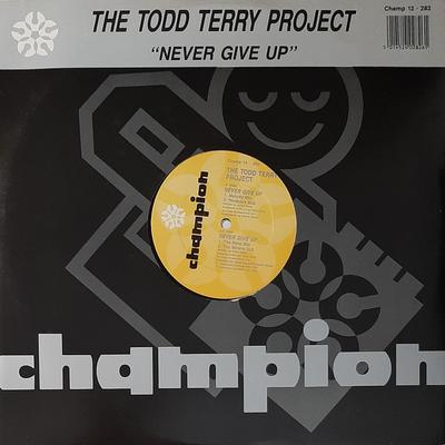 12-дюймовая пластинка TODD TERRY PROJECT - Never Give Up CHAMP12282 Champion 1991 UK Танцевальная и Электронная Б/У