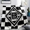 1pc Borussia Print Flannel Blanket, High quality Comfortable for All Seasons, Home Decor, Warmth and Comfort, Perfect for Christmas Gifts19