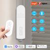 Умный электрический мотор для штор Zigbee, супертихий, автоматический привод для жалюзи, рулонных штор, рольставен