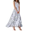 Женские летние платья Повседневные макси-платья Милые цветочные макси-платья Платья для гостей на свадьбу Шифоновые струящиеся платья