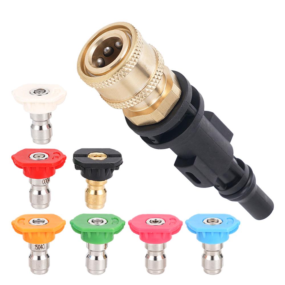 Для Lavor Моющая Пушка Адаптер Пенного Бачка 1/4 Быстроразъемное Соединение Аксессуары для Мойки Автомобиля Высоким Давлением Опциональный Разъем