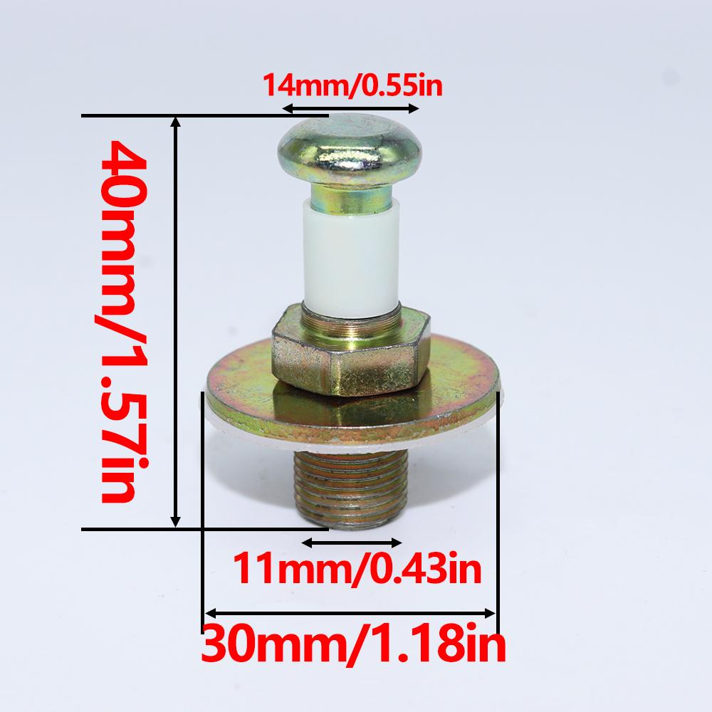 4 шт./компл. автоматический дверной замок, винт, шайба, болт, сенсорная защелка, шплинты для VW Golf MK2 1983-1992, автомобильные аксессуары 357837034, 357837034B