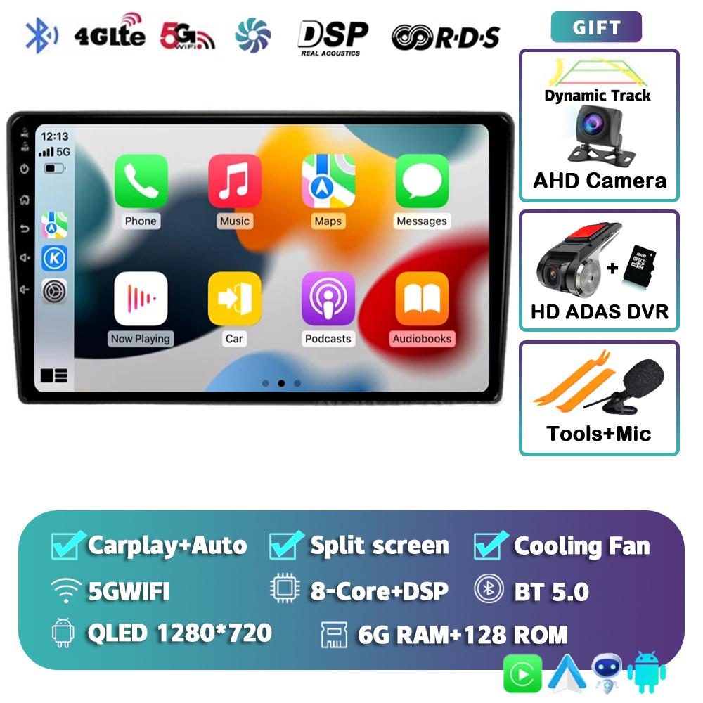 Android 14 Беспроводной Carplay Авто Магнитола Для Citroen C3-XR 2019-2022 Мультимедийный Видеоплеер Навигация GPS 2 Din Стерео Аудио