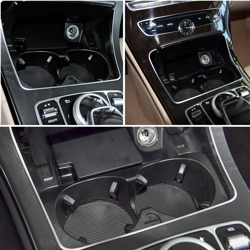 Для Benz W205 W253 W213 W447 вставка в консоль автомобиля, держатель для напитков, для Mercedes CE GLC V Class C200 E260 GLC300 2056800691