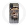 Case for Samsung Galaxy A71 Cat with a Funny Photo Hood Animals