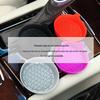 Креативная силиконовая подставка для автомобильного стакана с бриллиантами - Нескользящая теплоизоляционная подкладка