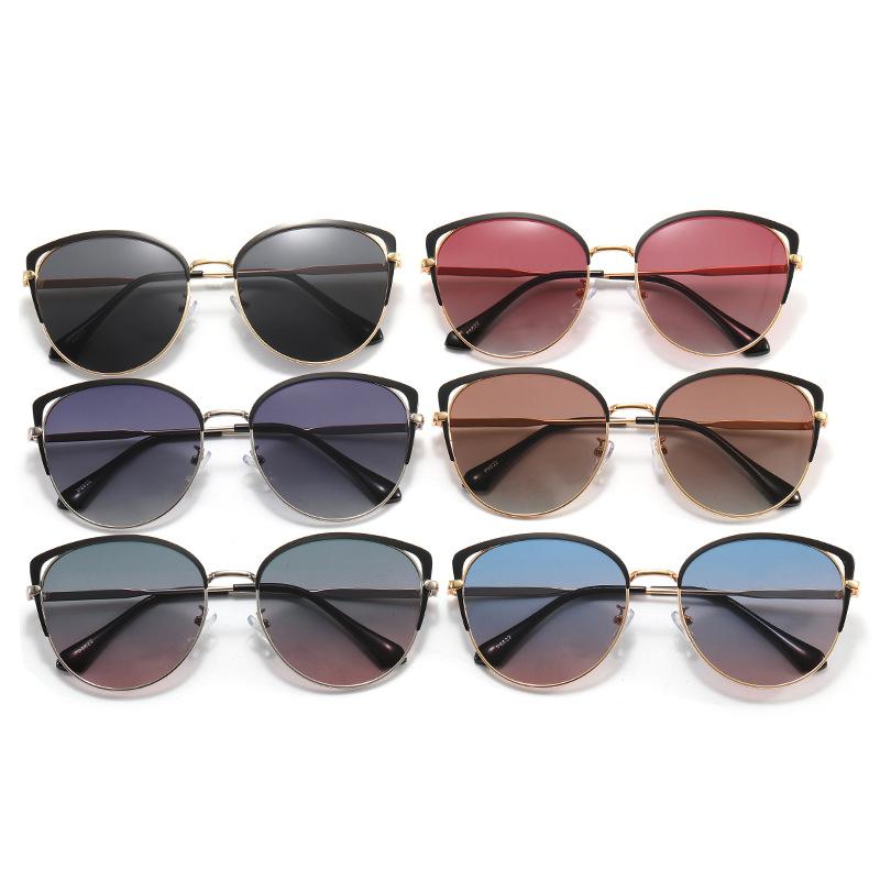 Uv Protection, Polarized Sunglasses, Women'S Gm Sunglasses, Fashionable, Big Face And Thin Feeling
