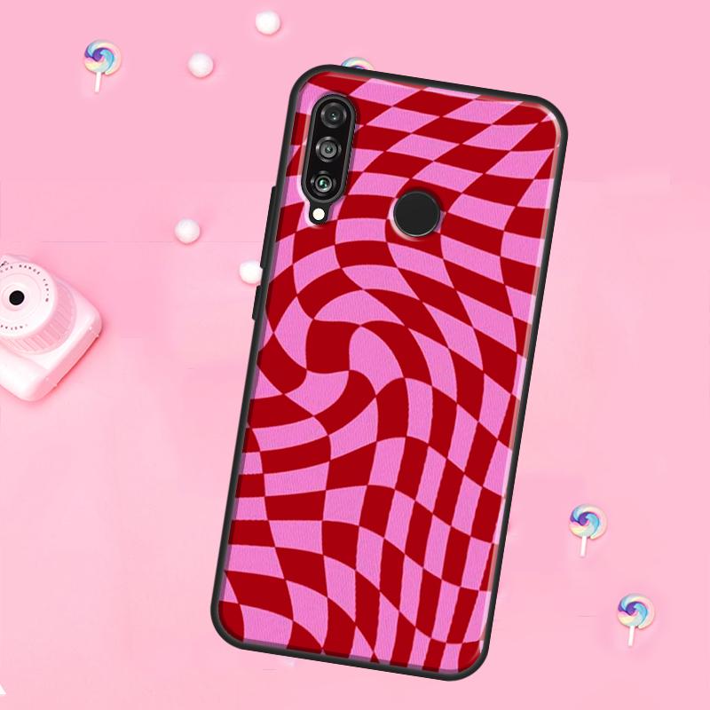 Crazy Checkered For Huawei Nova 11 Pro 10 9 SE Y70 Y60 Y90 Y61 Y91 Y73 Y72 12s 12i 11i 8i P30 P40 Lite Case