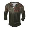 Men'S T-Shirt Street Casual Fashion Long Sleeved Top