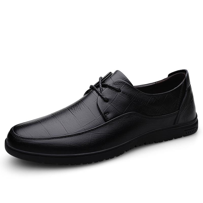 Fashion Italian Genuine Leather Men Dress Shoe High Quality Fashion Oxford Shoes Luxury Designers Outdoor Sneakers Formal Dress Footwear