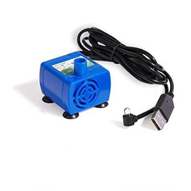 Профессиональный водяной насос со светодиодной подсветкой для домашних животных, фонтан для кошек, мотор, аксессуары для замены, для кошачьих цветов, поилка, диспенсер для воды