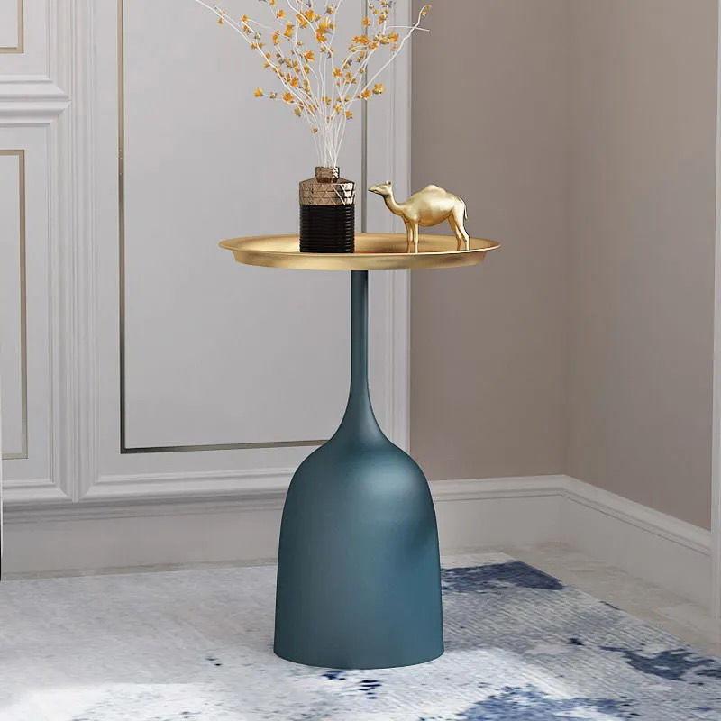 Nordic Simple Sofa Side Table Creative Living Small Tea Table Coffee Home Table Modern Minimalist Balcon Bedroom Assembled