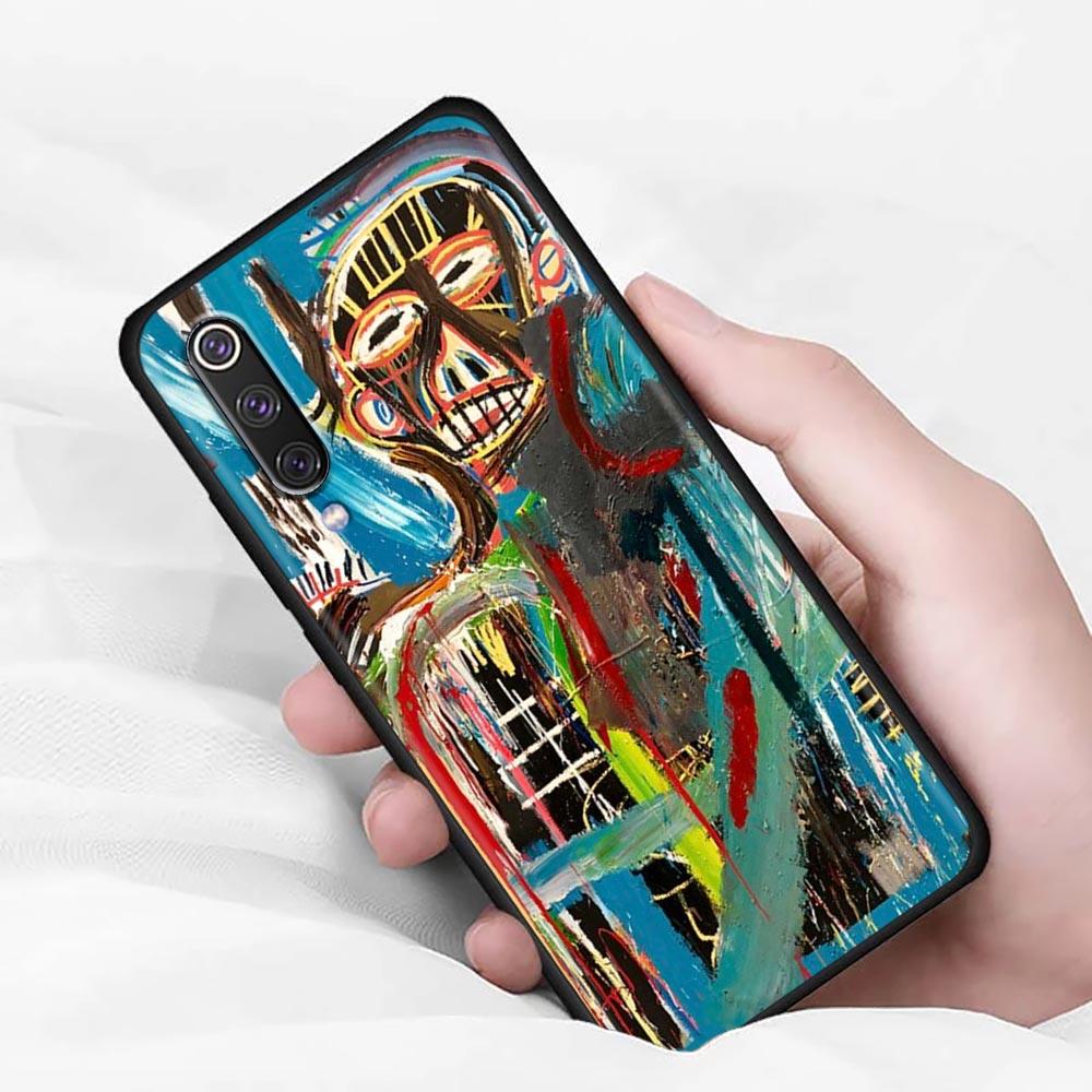 Чехол Jean Michel Basquiat Art Graffiti Comics для Xiaomi Note 10 Lite Pro, чехол для Xiaomi Mi 10s 10t 10 9t 9se 9 8 CC9 Lite Pro 