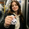 Тактильная игрушка-антистресс для концентрации, Хэллоуинский призрачный булочка, Мячик-антистресс, Медленно поднимающаяся мягкая игрушка из ТПР, Отскакивающая, Сенсорная, Снятие тревоги, Милая жуткая сжималка в коробке-пароварке,