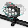 Bicycle Headlight 360 Degrees Adjustable LED Indicator USB Rechargeable Super Bright Lightweight Night Riding Road Mountain Bike Front Lamp