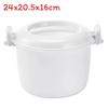 Microwave Safe Plastic Bento Box With Adults And Office Use