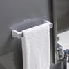 1pc Small Size Towel Rack Bathroom Punch-free Towel Bar Simple Creative Bathroom Towel Rack