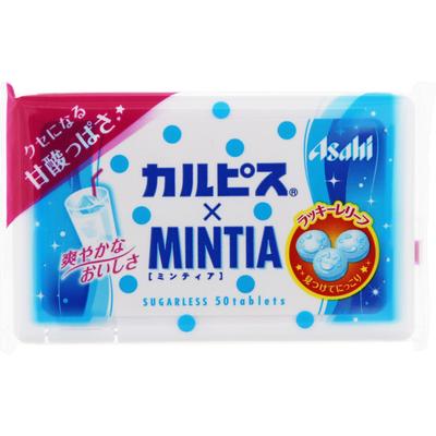 Asahi Минтия Калпис 50 таблеток Полезные конфеты/жевательные конфеты Минтия