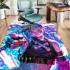 Fantasy Warrior Jing Office Rug Chair Mat, Game Carpet, Suitable for Front Door, Bedroom, Living Room, Desk, Holiday Gift