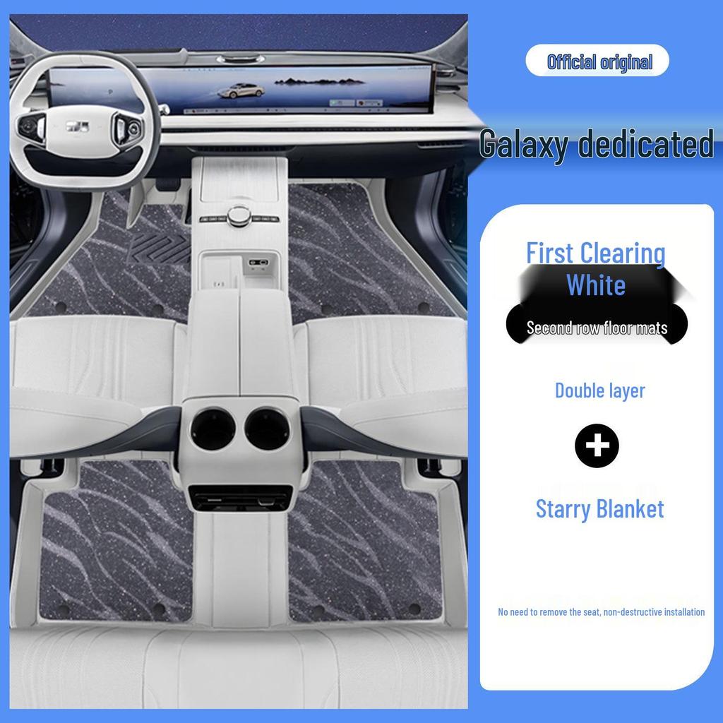 Экологичные кожаные напольные коврики для Geely Galaxy E8 – Полная защита салона