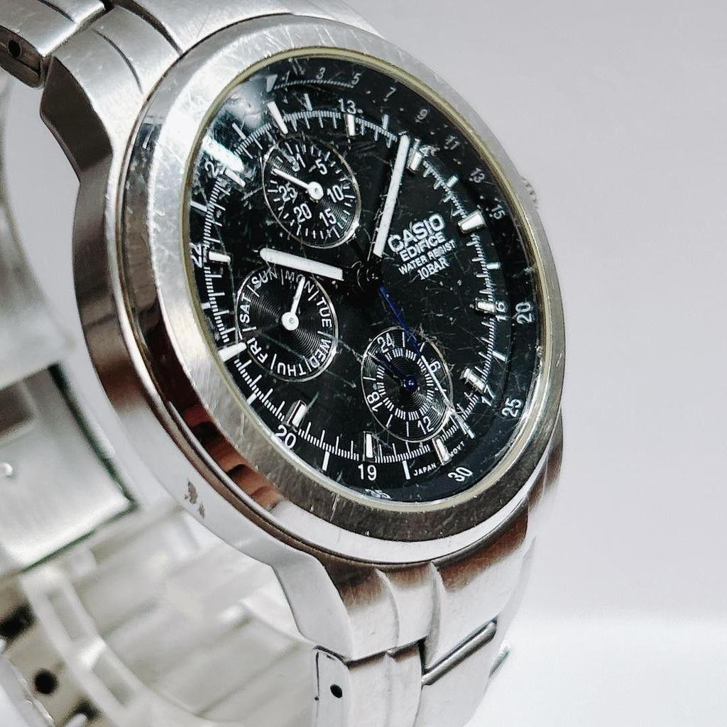 Б/у [Заканчивается сегодня] Мужские часы Casio EDIFICE CASIO EF-305 EDIFICE кварцевые