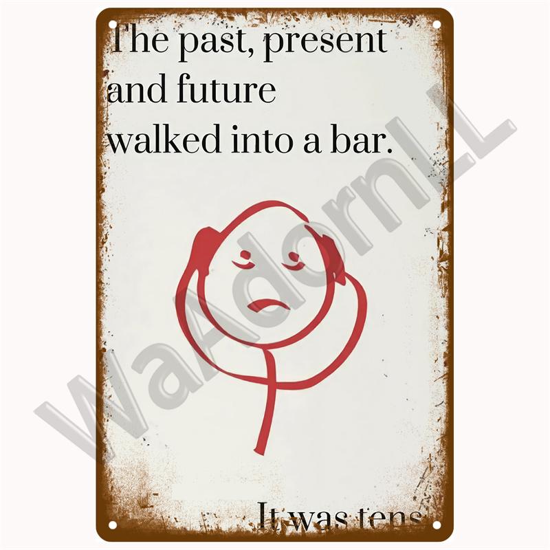 Винтажный предупреждающий металлический знак, табличка с уведомлением, жестяная табличка, знак опасности, настенное искусство, настенное украшение, настенная роспись, домашний декор, бары, пещера для мужчин