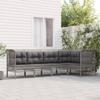 VidaXL Garden Lounge Set with Cushions 5 Pcs, Patio Furniture Set, Outdoor Furniture, Patio Sofa, Modern, 3187507