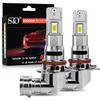 2Pcs 36000LM H7 LED Headlight Bulbs Mini Turbo H11 LED H8 9005 HB3 9006 HB4 80W Car Fog Light Headlamp Auto Plug&Play Lamp 6500K White