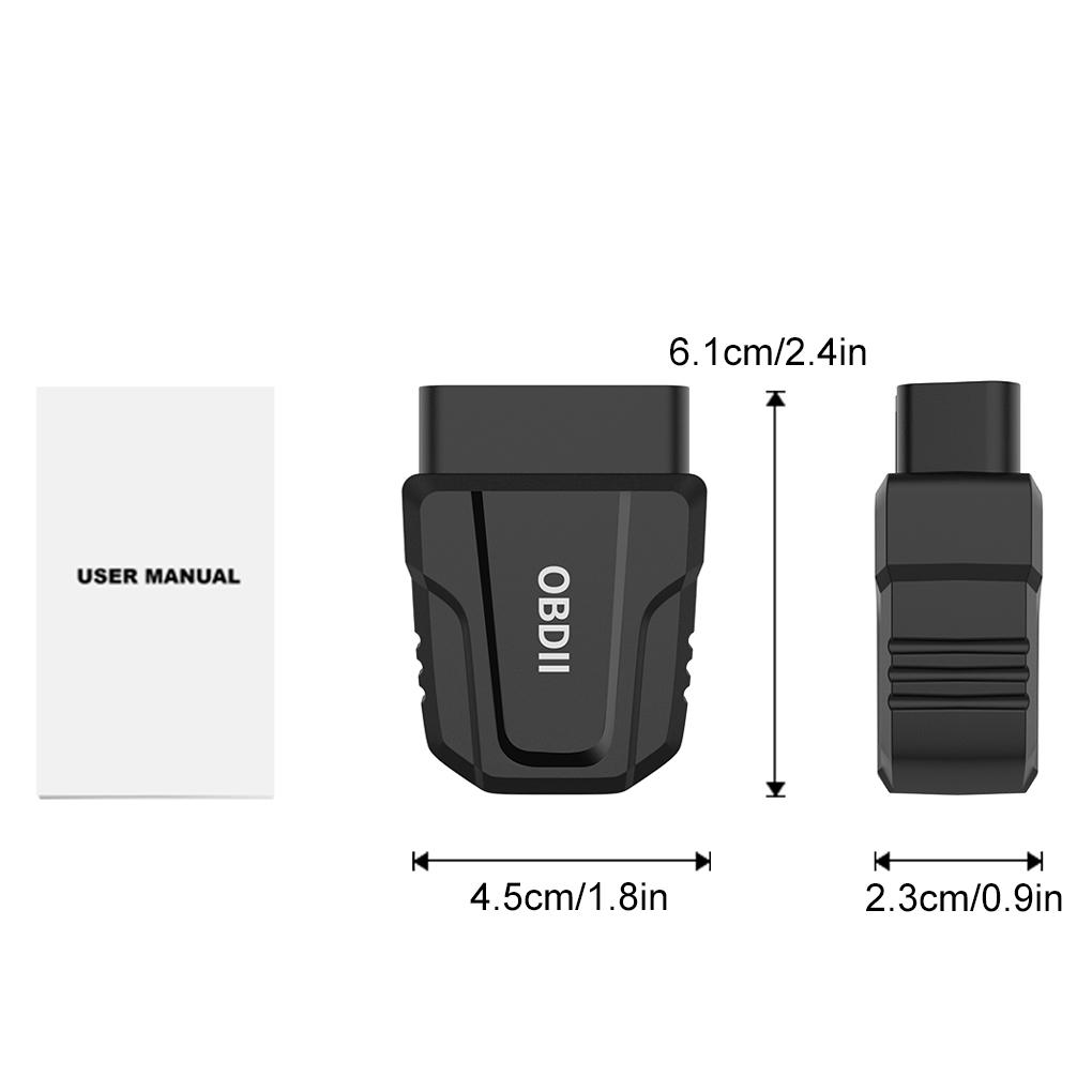 ABS полнофункциональный OBD сканер, разработанный для устройств IOS и Android диагностический инструмент автомобильный сканер
