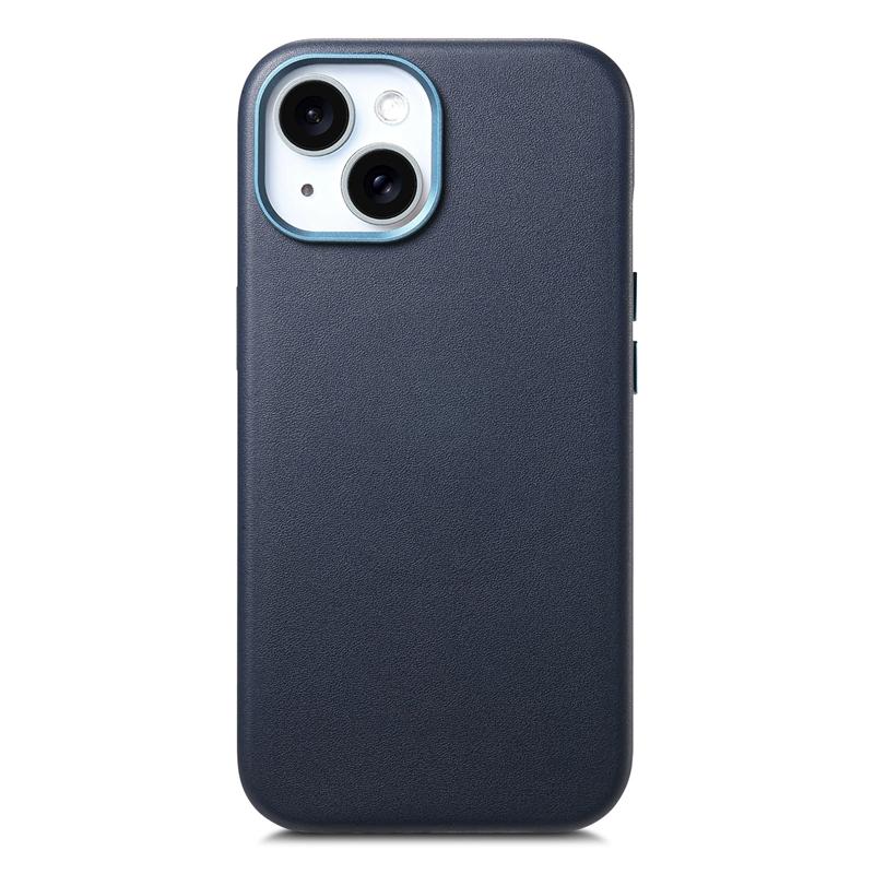 Деловой кожаный чехол Sle для MagSafe для iPhone 17 Pro Max Air 16 E 15 14 13 Pro Plus с сильным магнитом и поддержкой беспроводной зарядки