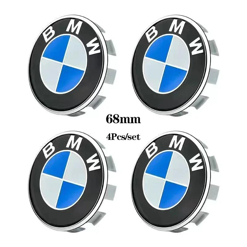 56/68mm Auto Hub Caps Car Wheel Center Cover Hubcaps Decoration Accessories for BMW 1 3 5 7 Series M M3 M5 M6 F01 F20 F10 X5 E36 GQ8