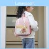 Nursery Adorable Cartoon Backpack For Boys And Girls Lightweight Nylon School Bag