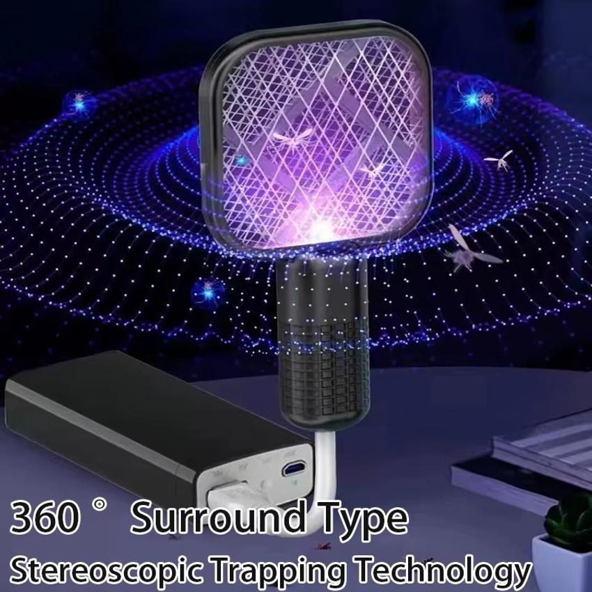 USB Ловушка для комаров Электрическая мухобойка Мини-лампа для уничтожения комаров Портативный УФ-свет Уничтожитель мух и насекомых Лето