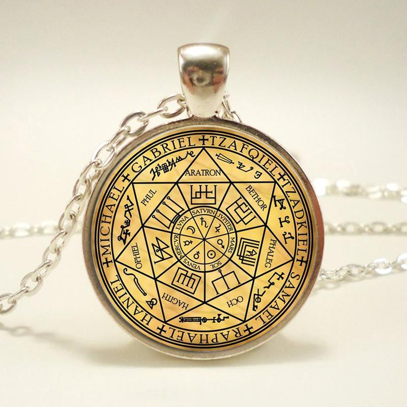 Ожерелье лидера Армии Бога Архангела Михаила, подвеска оккультного защитника архангела Михаила, оккультные украшения архангела Михаила