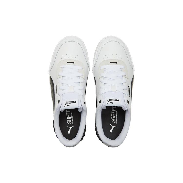 PUMA Carina Lift Shoes Black/White/Grey Women's 373031-16