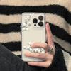 Ins цветок подходит для чехла на телефон iPhone15 14pro Apple 13 прозрачный 12 женский xsmaxxr защита от отпечатков пальцев