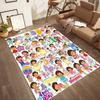 Dora Explorer Area Rug Perfect for Study room Dining Room Dormitory Living Rooms Antislip Carpet Anime Office Decor Birthday/Christmas Gift