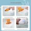 Rain Cloud Spraying Water Submarine & Spinning Top Turtle Bath Toys Set